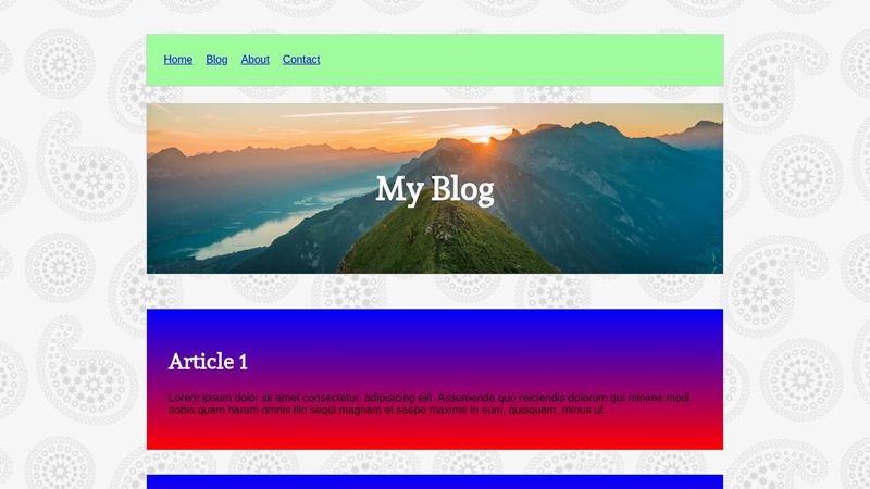 CSS Background Image Assignment