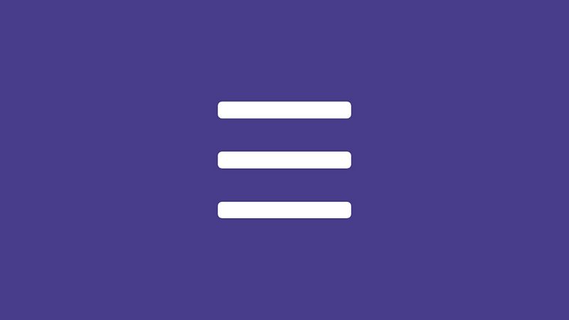 Animated Hamburger Icon pure-css