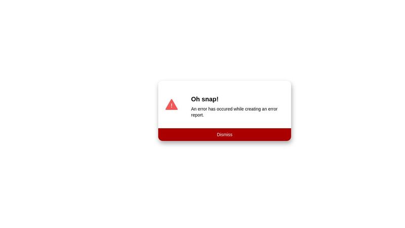 041 - Error Modal