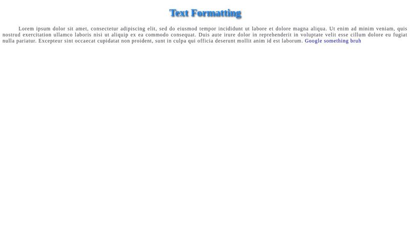 CSS Text