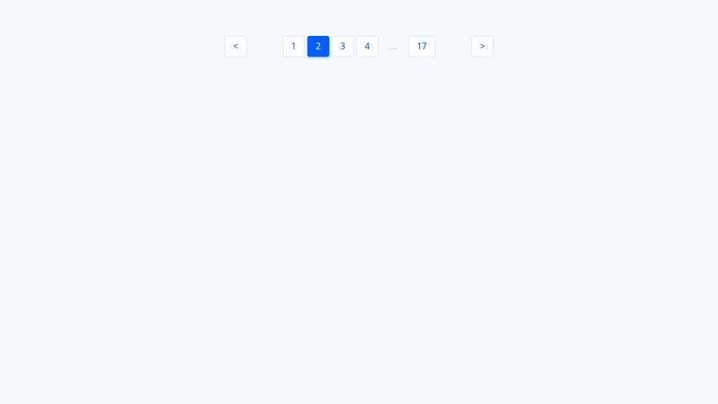 Pure CSS3 Responsive Pagination