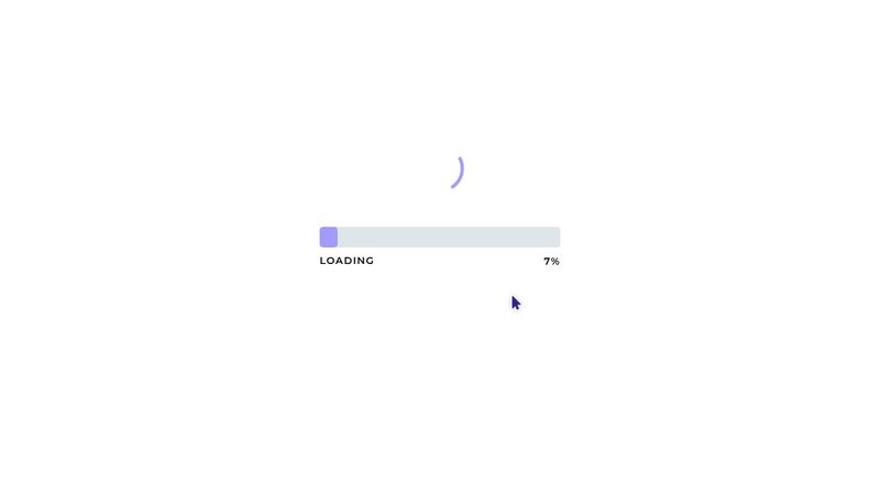 Only (S)CSS loading animation
