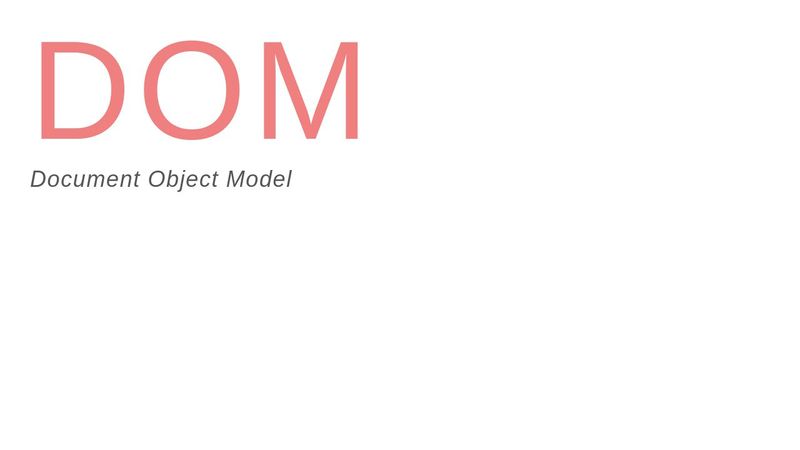 document-object-model