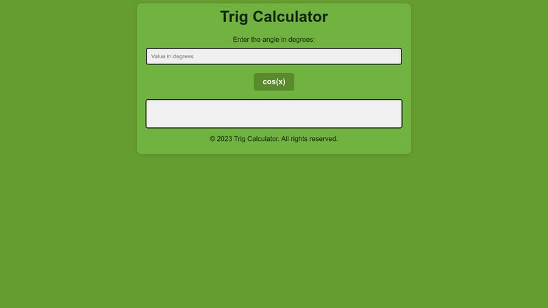 trig-value-calculator