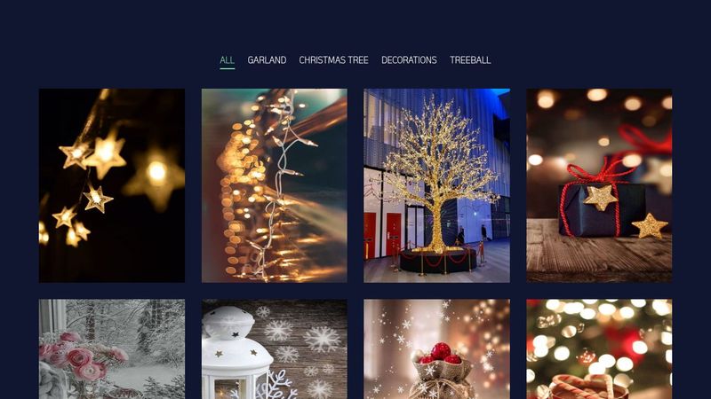 Easy Image Gallery Filter HTML, CSS, JS