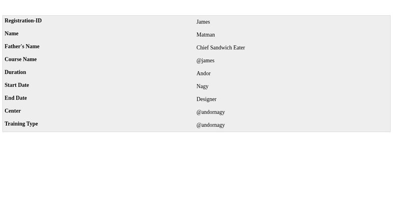 Pure CSS Responsive Table.