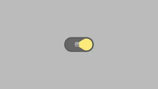 Light Bulb Toggle Switch