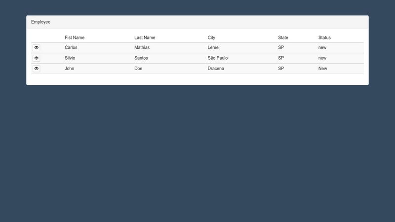 Collapse + Table With Bootstrap