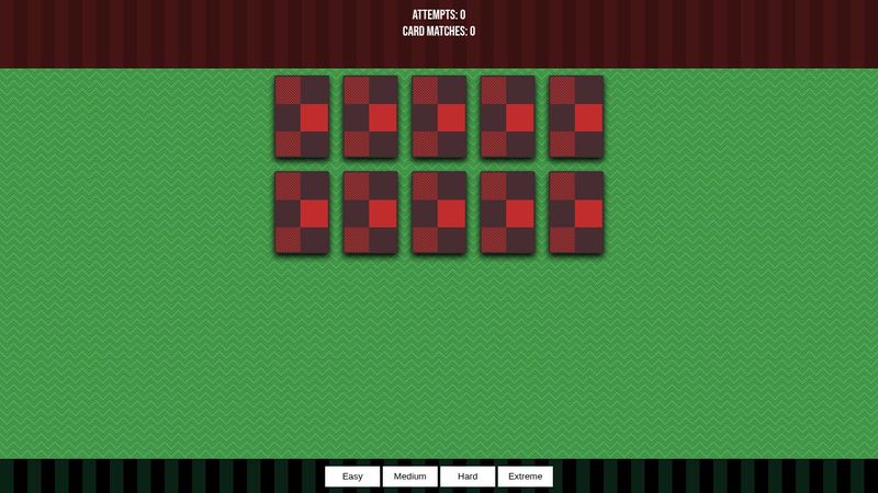 Memory Card Game | JavaScript Games
