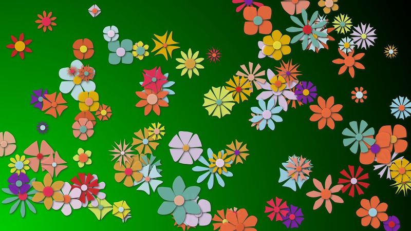 Javascript Flowers