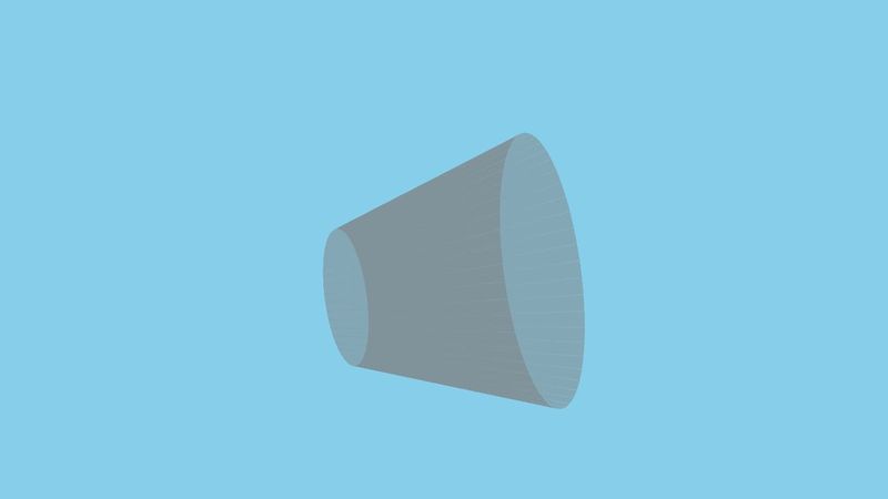 3D CSS Cone Generator