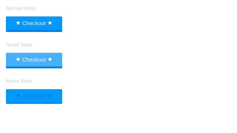 Normal Hover Active Buttons