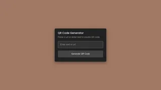 QR Code Generator