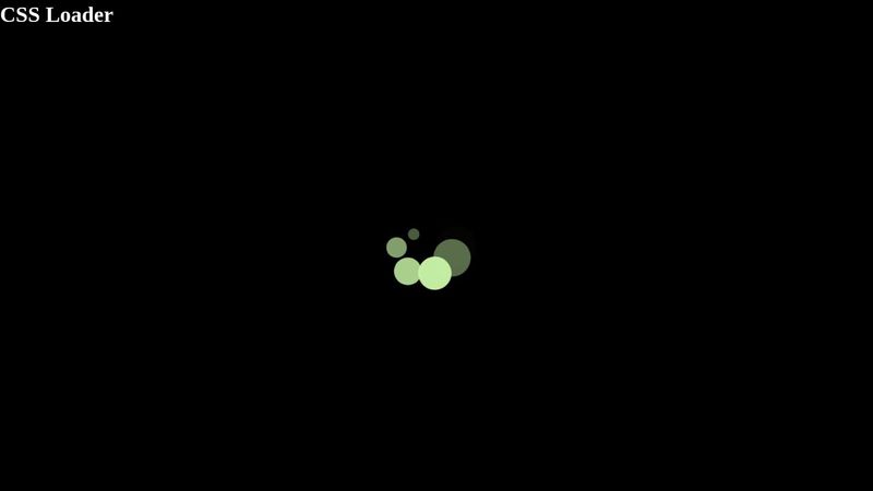 CSS Loader