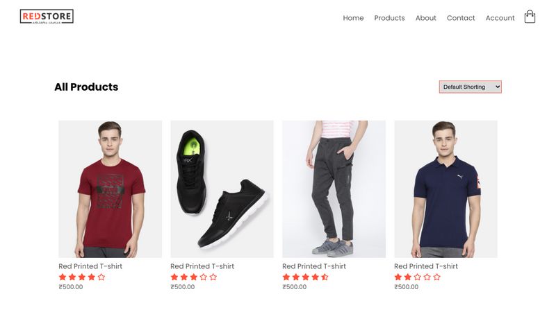 Ecommerce Website - HTML, CSS & JavaScript (Product_Page)