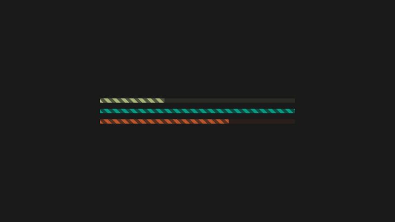 Sci-Fi progress bar