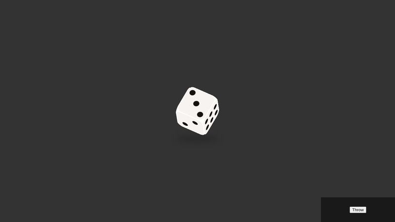 3D Dice by css