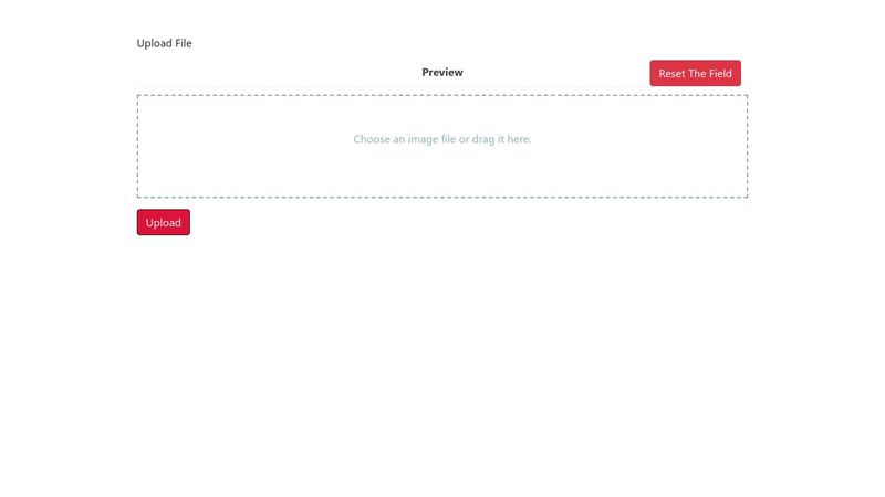 jQuery drag and drop file or image upload and preview