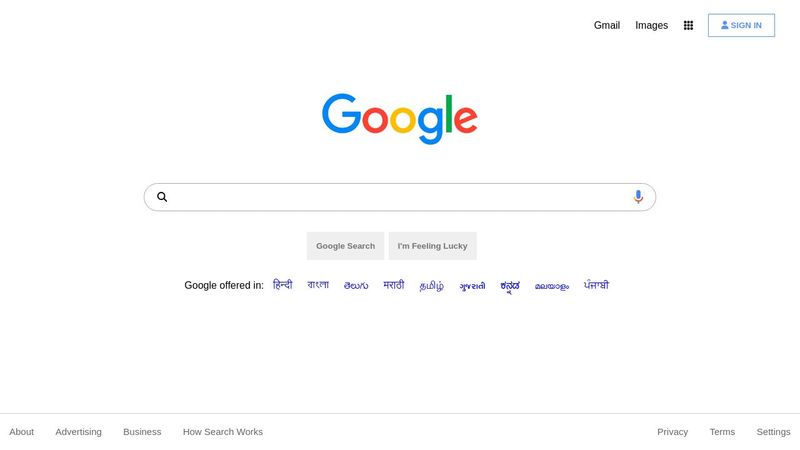 Google Search Clone - HTML & CSS
