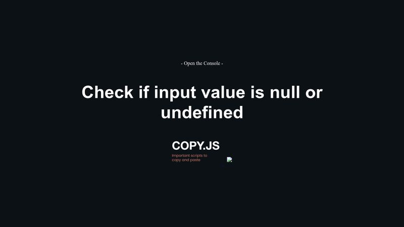 others-how-to-check-null-empty-undefined-nan-with-javascript-js