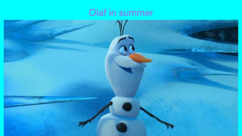frozen in summer gif