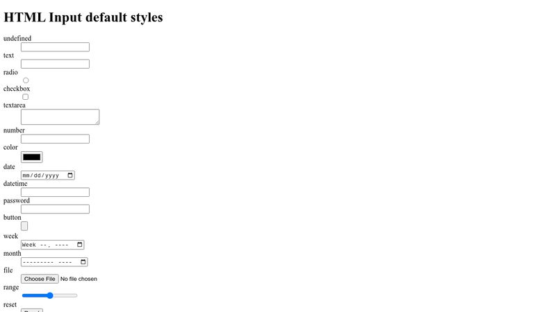 html-input-default-styles