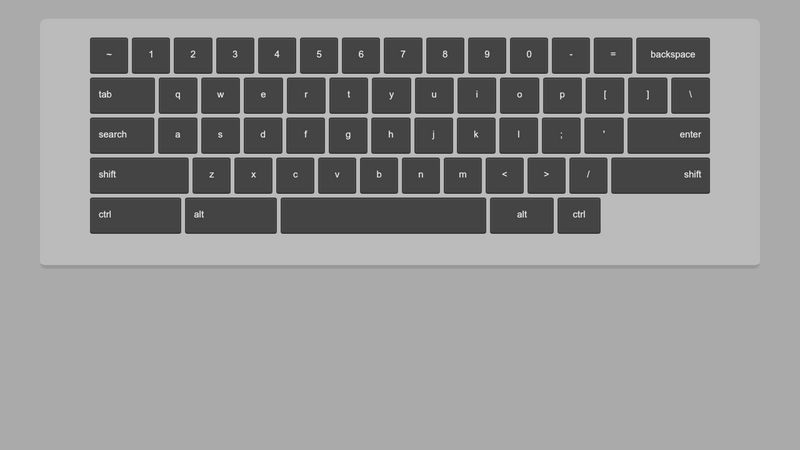 Flexbox Keyboard