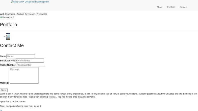 freeCodeCamp : Build a Personal Portfolio Webpage