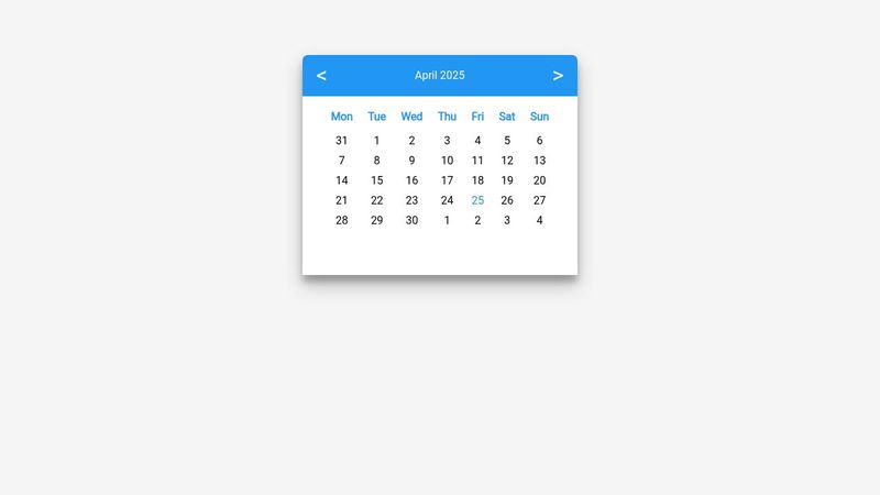 Working Calendar | JQuery