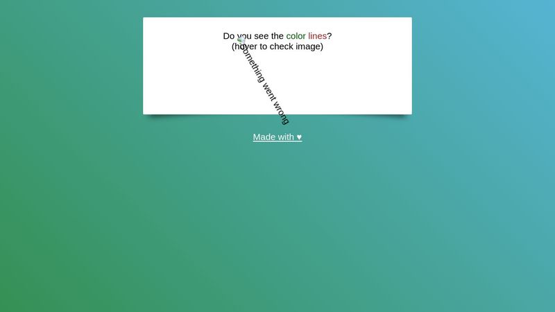 Rotating Optical Illusion [HTML/CSS animation]