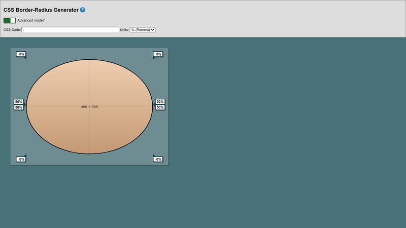 CSS Border-Radius Generator