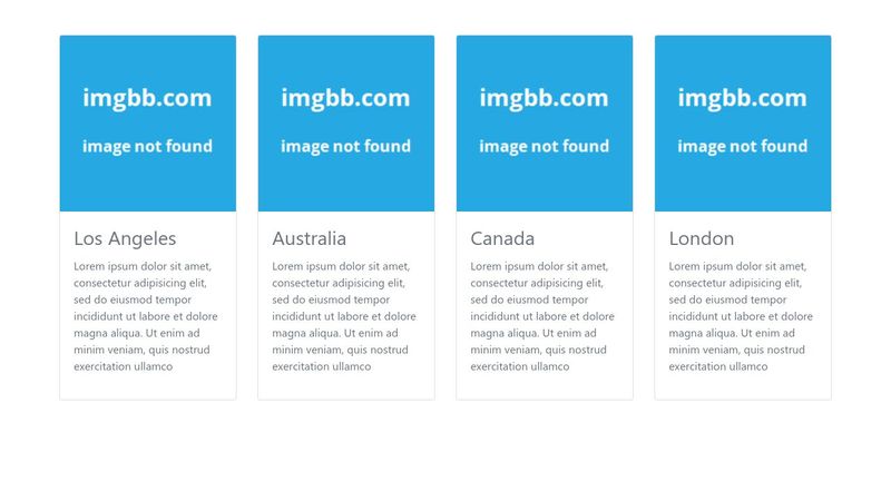 Bootstrap 4 Cards