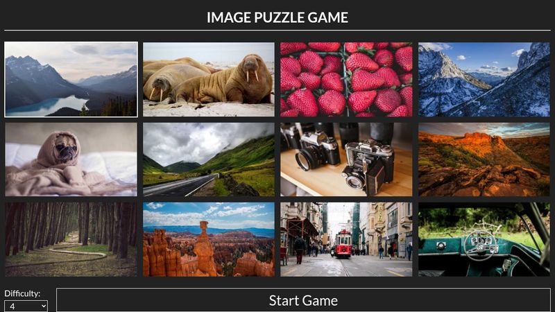 React Picture Puzzle