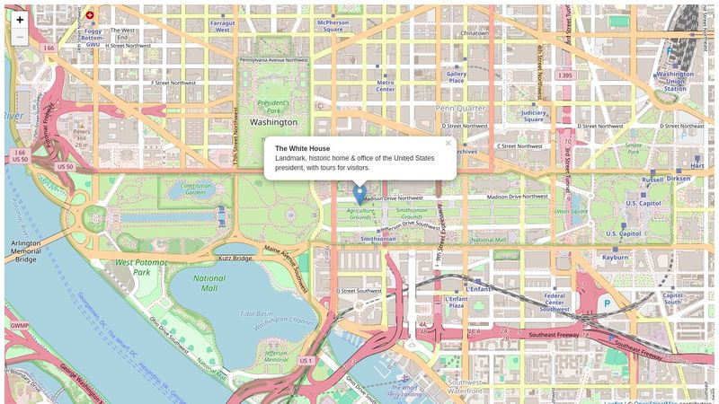 Simple Leaflet.js Map