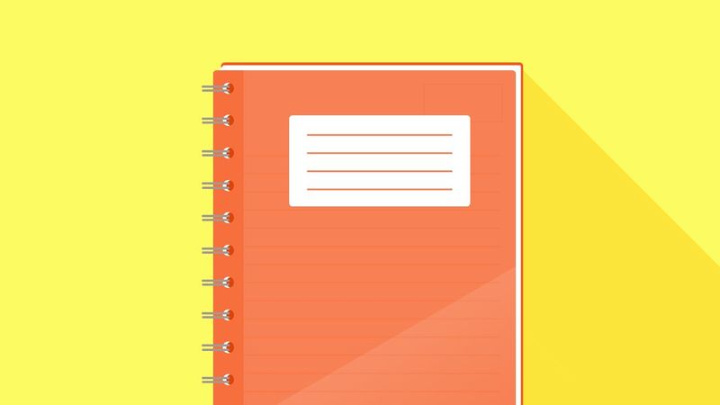 CSS Gallery - Notepad Style with CSS