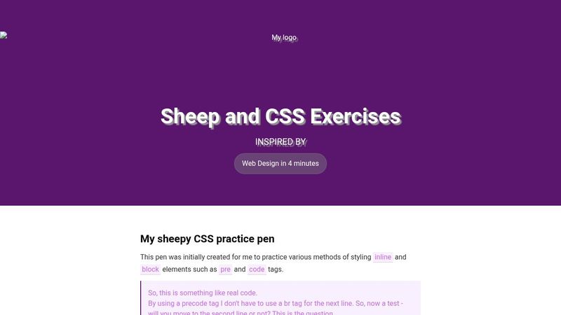 CSS Details Exercise