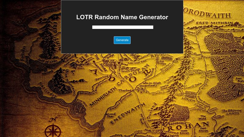 lotr-name-generator