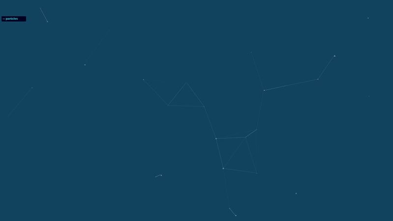 particles.js demo