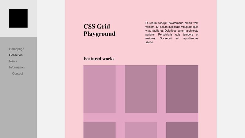 Responsive CSS Grid Playground