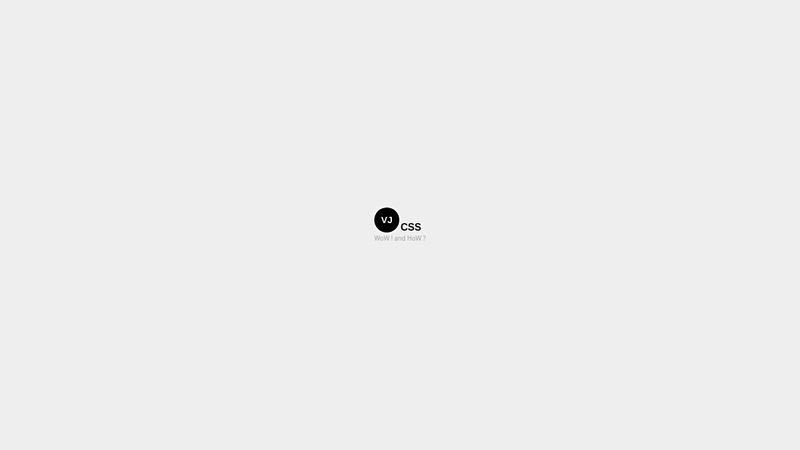 My Logo - VJ dot CSS