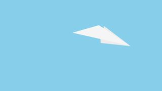 3D Paper Airplane Animation (Pure CSS)
