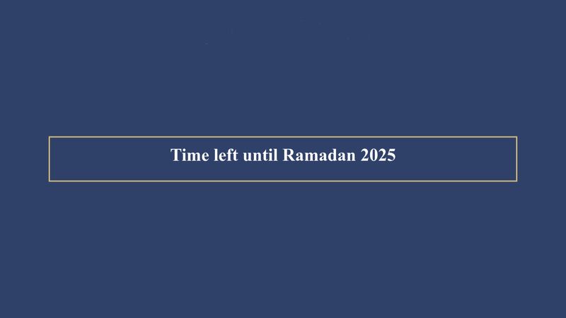 ramadan countdown timer