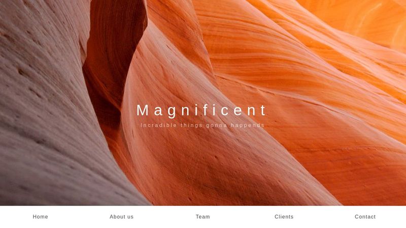 Simple web template OSP responsive with slider+ nav fixed