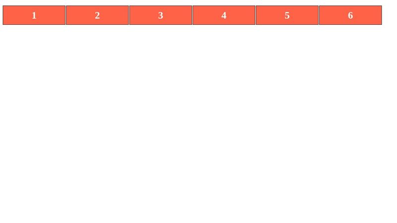 CSS3 Order TEst