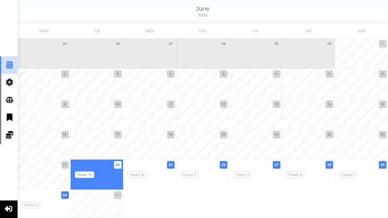 CSS Grid Calendar