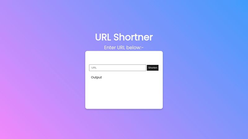 URL Shortner
