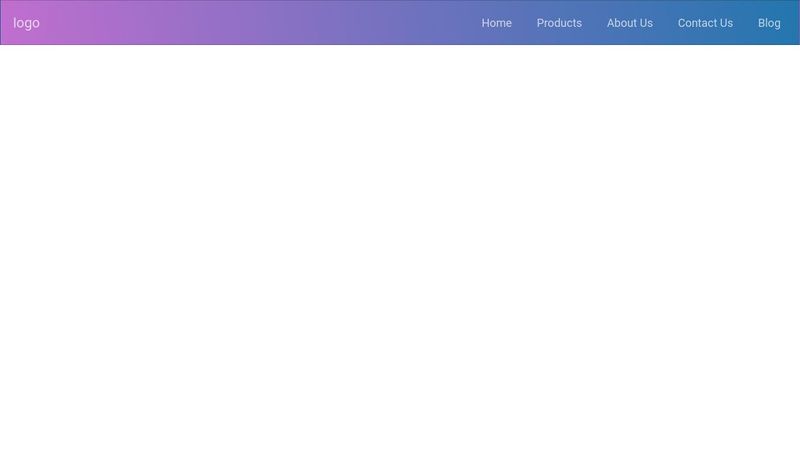 pure css flexbox responsive navbar