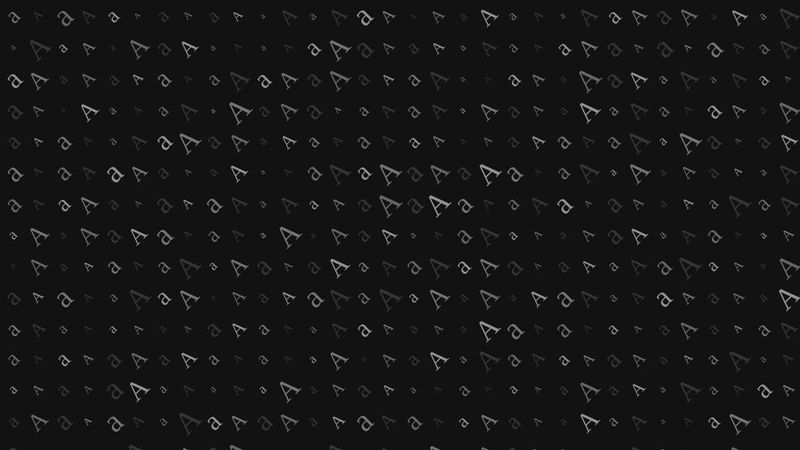 Triple “A” Wallpapers (BW&A Challenge, click for new pattern)