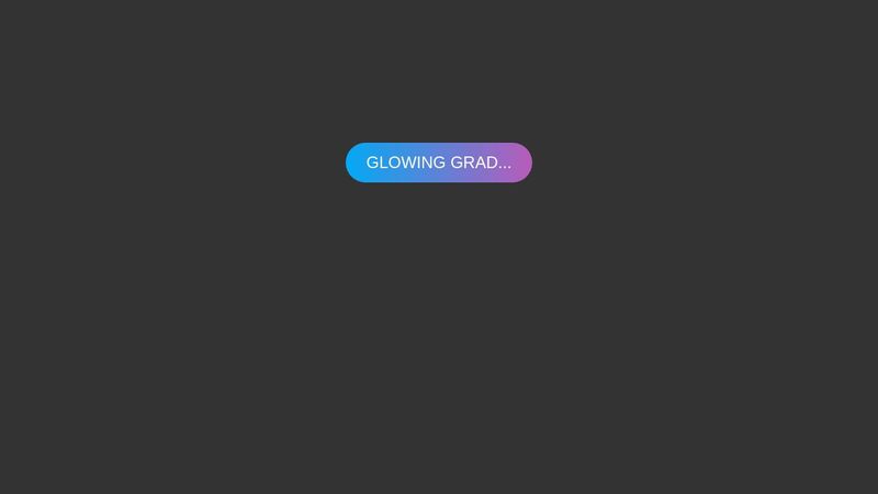 Glowing gradient button
