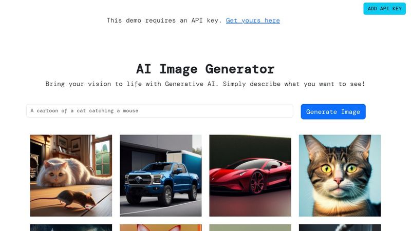 JavaScript AI Image Generation